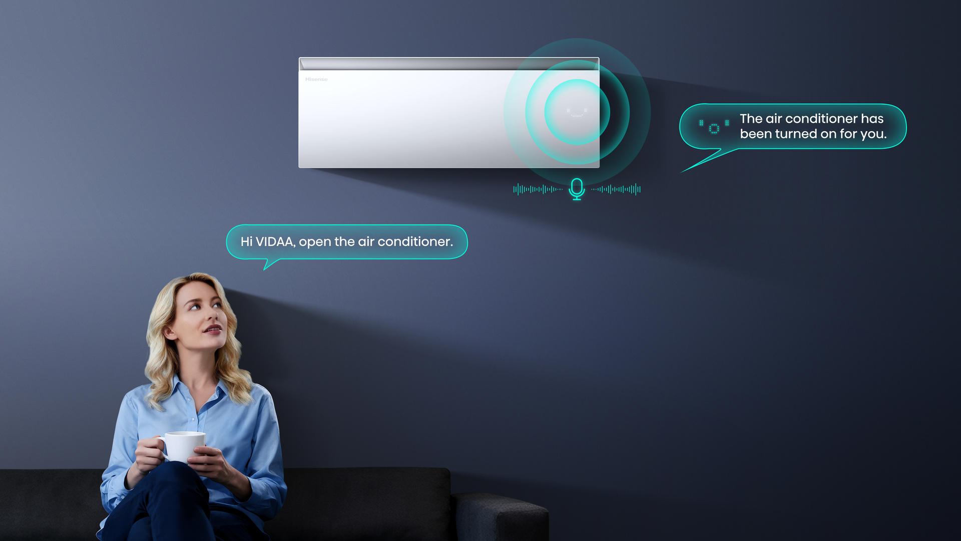 Hisense Air Master White 